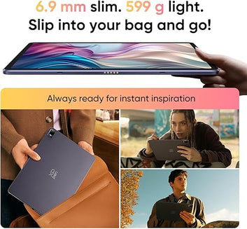 XPPen Magic Drawing Pad 12.2 Inch Standalone Drawing Tablet No Computer Needed with 16384 Pressure Levels X3 Pro Battery-Free Stylus Paper-Like Screen 8GB + 256GB Portable for Digital Drawing Artists